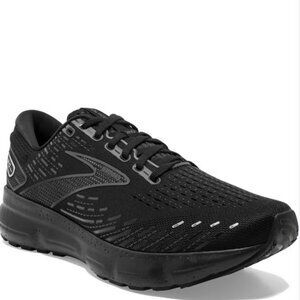 BROOKS Glycerin 20 Running Shoes Black Athletic Neutral Cushioned Sz 8.5 Wide/2E